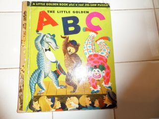 The Little Golden Abc,  A Little Golden Book,  1951 (a Ed; No Puzzle)