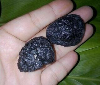Tektite Meteorite Impact,  From Asia,  Natural Rare Tektite 47.  78 G