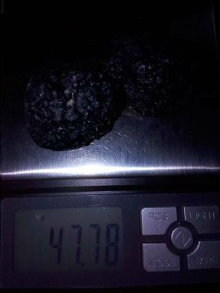 Tektite Meteorite Impact,  from Asia,  Natural Rare TEKTITE 47.  78 g 3