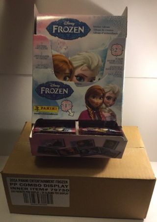 Panini Disney Frozen (100) Sticker Packs,  (20) Albums Retail Case - Please Read