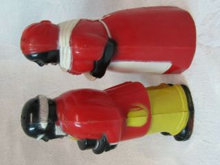 Vintage Aunt Jemima and Uncle Mose Plastic Salt and Pepper Shakers 2