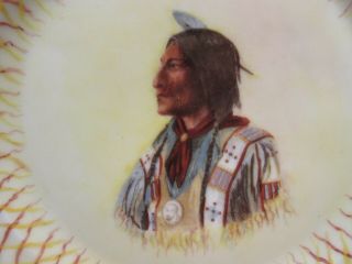 Antique Native American Plate 1883 S&sl