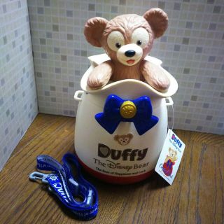 Duffy Bear Popcorn Bucket Shoulder Bag Type Tokyo Disney Sea Limited Japan F/s
