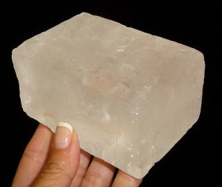 Dino: Pink Optical Calcite Crystal,  Mexico 1 Lb.  1.  1oz.