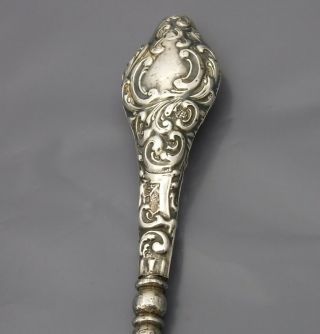 1913 Sterling Silver Handled Button Hook,  Chester Hallmark By J & R Griffin