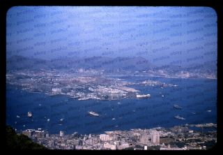 (026) Vintage 1950s 35mm Slide Photo - Hong Kong - Peak View
