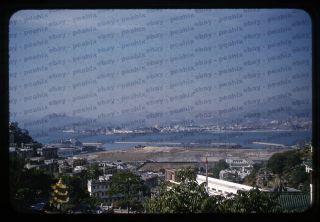 (023) Vintage 1950s 35mm Slide Photo - Hong Kong - Peak View