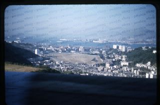 (022) Vintage 1950s 35mm Slide Photo - Hong Kong - Peak View