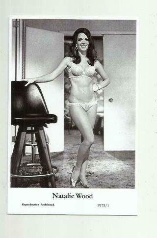 (n496) Natalie Wood Swiftsure (p175/1) Photo Postcard Film Star Pin Up