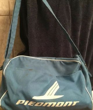 Vintage Piedmont Airlines Shoulder Bag 14”