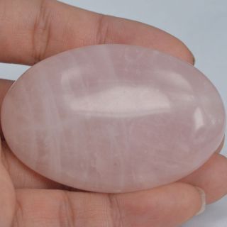 2.  36 " Natural Rose Quartz Crystal Massage Energy Palm Stone Healing Reiki Gift