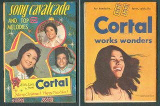 1973 Philippine Cortal Song Book Vilma Santos,  Jay Ilagan Christmas Issue