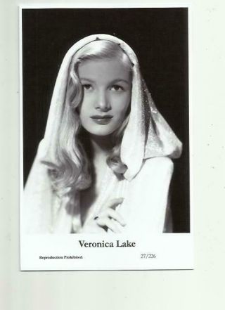 (n494) Veronica Lake Swiftsure (27/226) Photo Postcard Film Star Pin Up