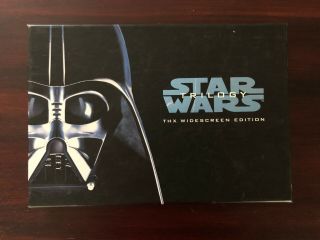 Star Wars Trilogy Vhs Widescreen Thx Edition Box Set - 1995 Complete