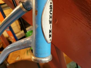 Vintage Schwinn Stingray Fair Lady 20in Bicycle Frame and crank 3
