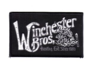 Supernatural Tv Series Winchester Brothers Logo Embroidered Patch,