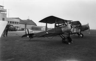 Royal Air Force,  Sopwith Pup,  N5180,  Farnborough,  In 1950,  Large Size Negative