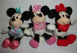 Just Play Disney Mini Plush Minnie Mouse 4 Inch