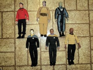 Star Trek Collectable Action Figures By Playmates.