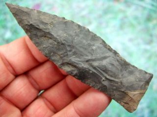 Fine 3 7/8 Inch G10 Tennessee Copena Point With Arrowheads Artifacts