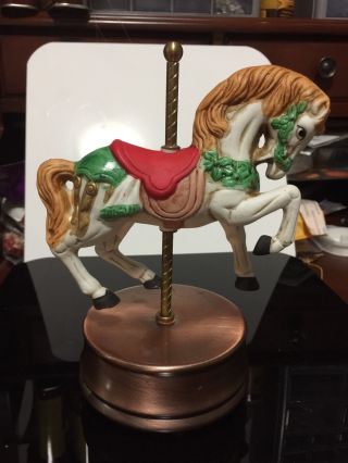 Carousel Horse Musical Figurine