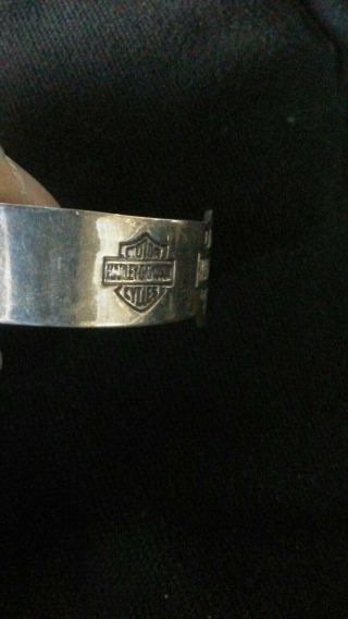 Harley davidson sterling silver bracelet 2
