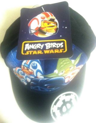 Star Wars Hat Angry Birds Boys Youth Cap Child Yoda Vader Rebel Baseball X Wing 2