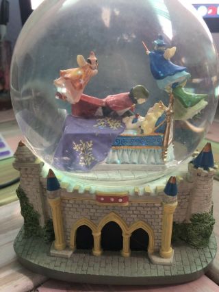 Disney Sleeping Beauty Snow Globe Musical Once Upon A Dream True Love First Kiss