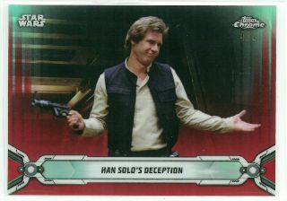 2019 Topps Star Wars Chrome Legacy 146 Han Solo 
