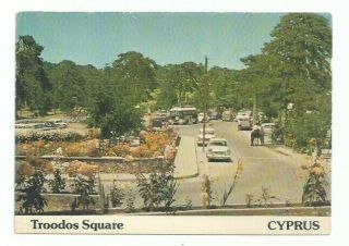 Cyprus Post Card Troodos Square