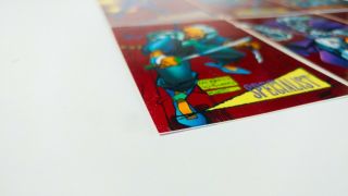 1993 MARVEL UNIVERSE trading cards complete Red Foil 2099 set Skybox series 4 2