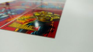 1993 MARVEL UNIVERSE trading cards complete Red Foil 2099 set Skybox series 4 4