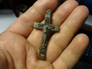 antique french crucifix 4
