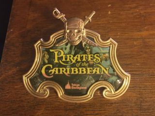Disney Wdi - Pirates Of The Caribbean - Tokyo Disneyland Pin Le 300