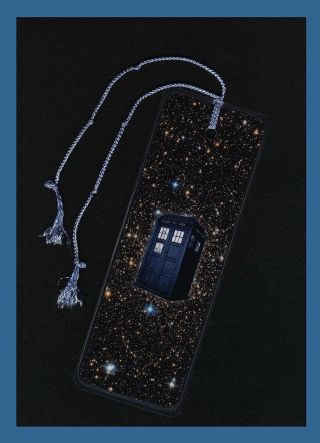 Doctor Who - Tardis Book Marker (laminated Both Sides) Police Box