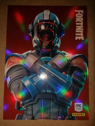 2019 Panini Fortnite The Visitor Holo Foil Legendary Outfit 292 L@@k