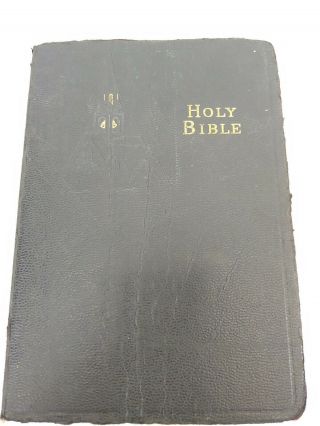 Holy Bible Red Letter King James Version 1940 