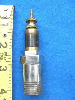 Vintage ½” Pipe,  Unknown Mica Spark Plug,  3 ¾” Long
