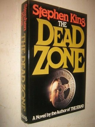 Stephen King Horror Hardback Book The Dead Zone 1979 Viking With Dust Jacket