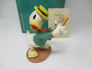 Disney WDCC Donald Duck Mr Duck Steps Out 