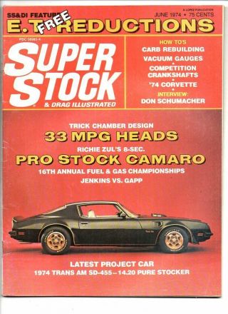 Stock & Drag June 1974 Trans Am Sd455 - Corvette - Grumpy Jenkins Gapp & Roush