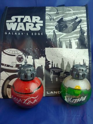 Walt Disney World Star Wars Galaxy’s Edge Bag And Coke & Sprit Bottle
