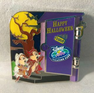 Chip And Dale Halloween 2010 Disney Vacation Club Pin