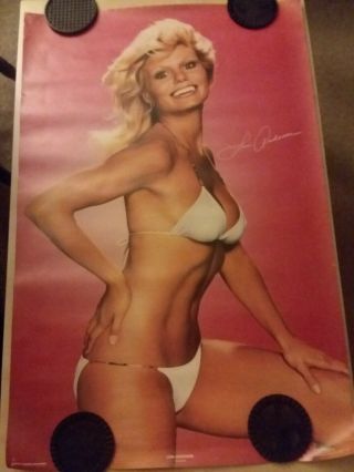 Loni Anderson Vintage Sexy Pinup Poster 21 " X 32 " Inches