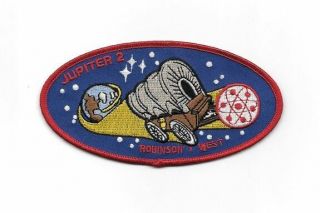 Lost In Space Tv Series Jupiter 2 Logo Embroidered Patch,
