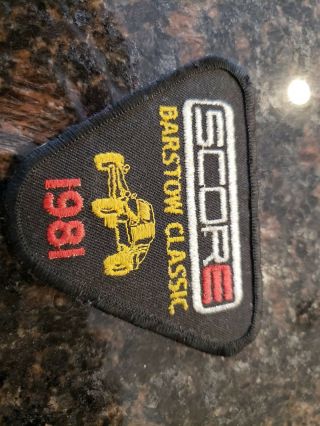 Very Rare Score Offroad Racing Patch Barstow Classic 181 Vintage Hdra Jacket