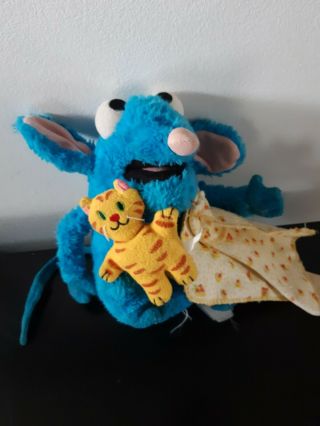 Disney Bear In The Big Blue House Tutor Mouse Plush Stuffed Animal Muppet Henson