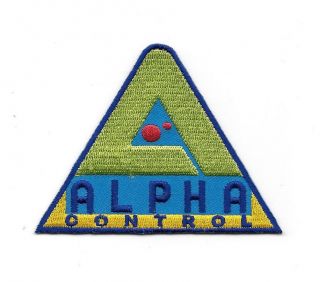 Lost In Space Tv Series Alpha Control Logo Embroidered Patch,
