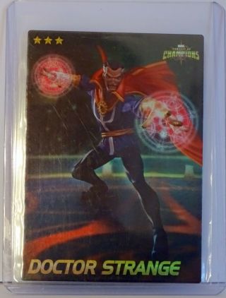 Rare Doctor Strange Foil Series 1 Marvel Contest Of Champions Dave & Buster 