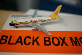 Air California 737 - 200 Black Nose,  Black Box 1/400 Like Aeroclassics